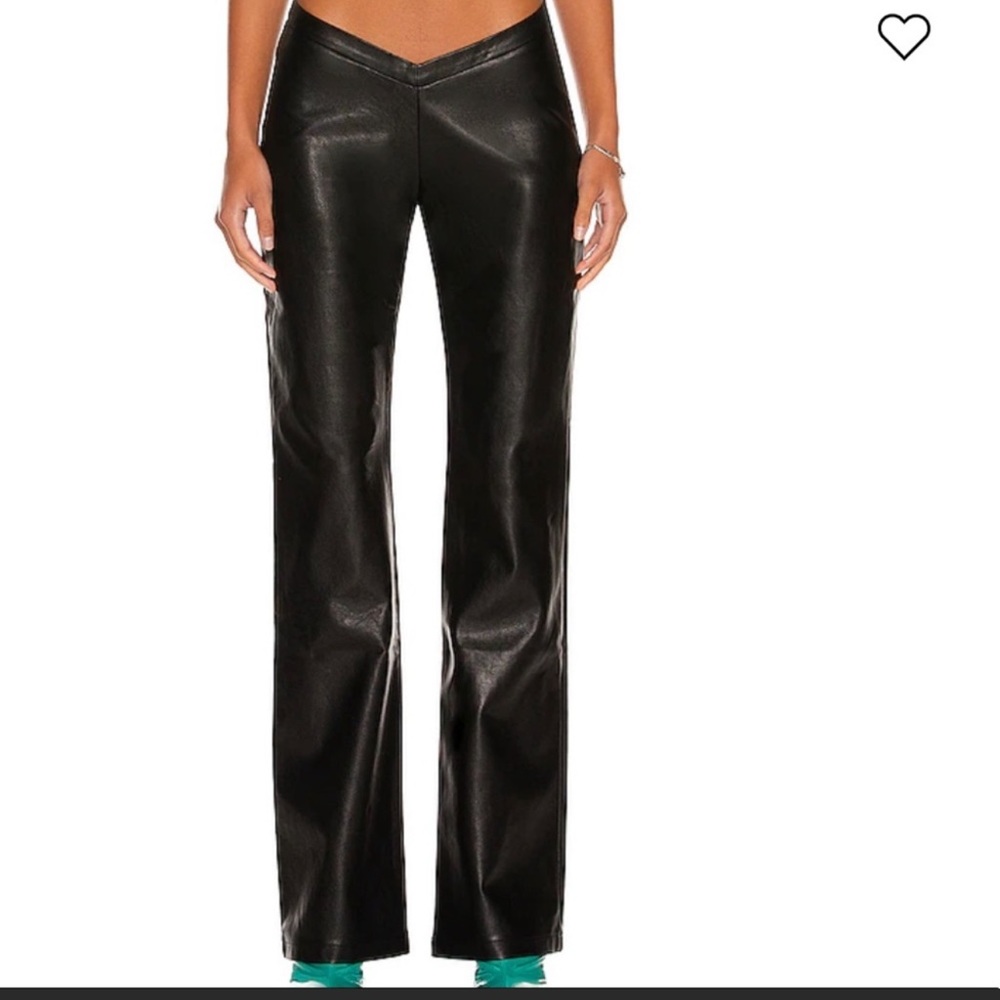 Miaou Elvis Leather Pants (XS)